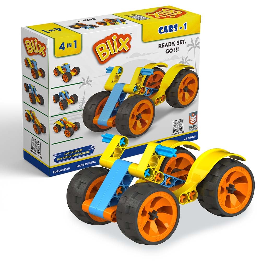 Blix Cars-1 Car Toys for Kid | Car Toys for Kid 5+ Years | Car for Kids | Car for Kids to Drive 5 Years 12
