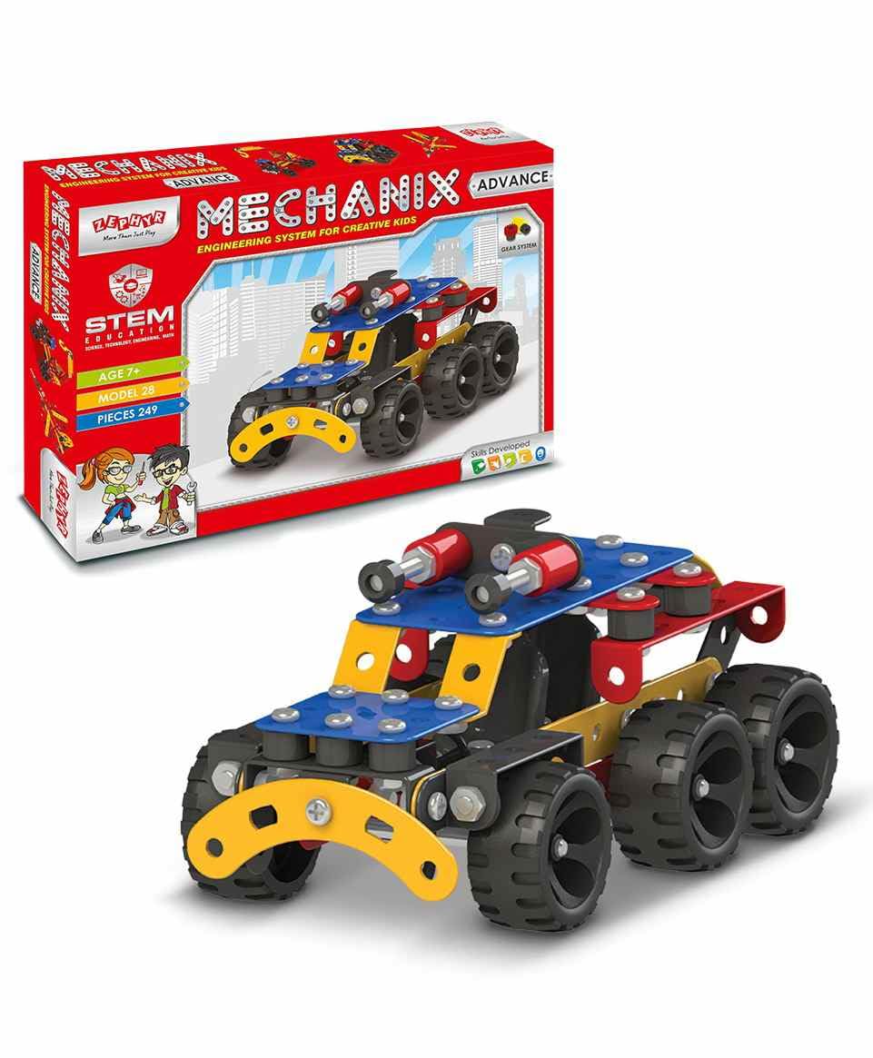 MECHANIX Metal, Plastic, And Rubber Mechanix Advance Series, Multicolor, 7+ Years, 249 Pieces