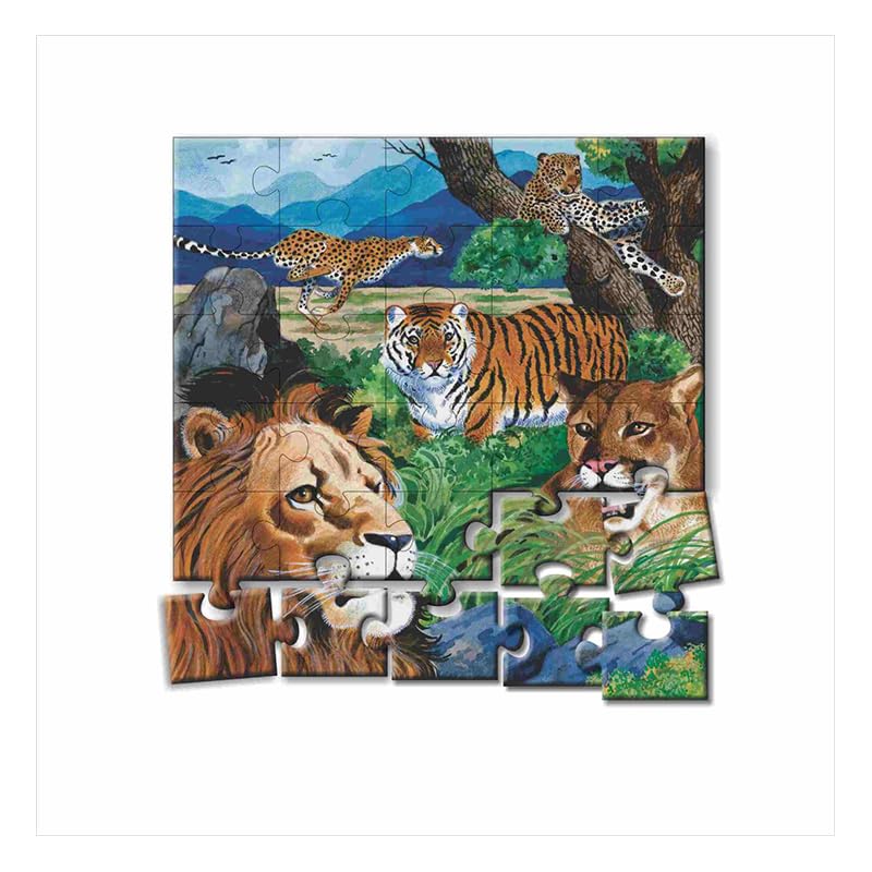 Creative Educational Aids P. Ltd. - CRE0706 Animal Puzzles No. 6 (Multi-Color, 156 Pieces)