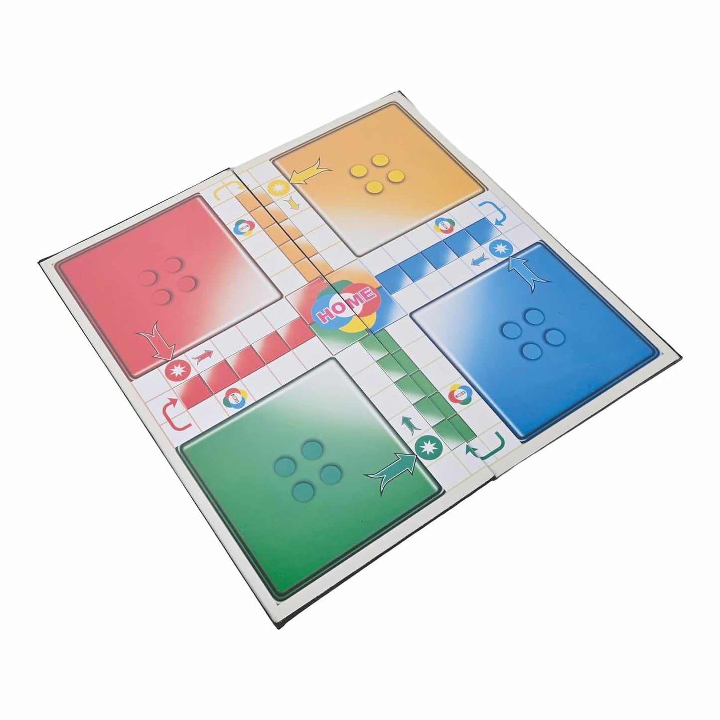 Ludo-Snakes & Ladders Sr., Board Game, Ages 5+, 2-in-1 Classic Family Game