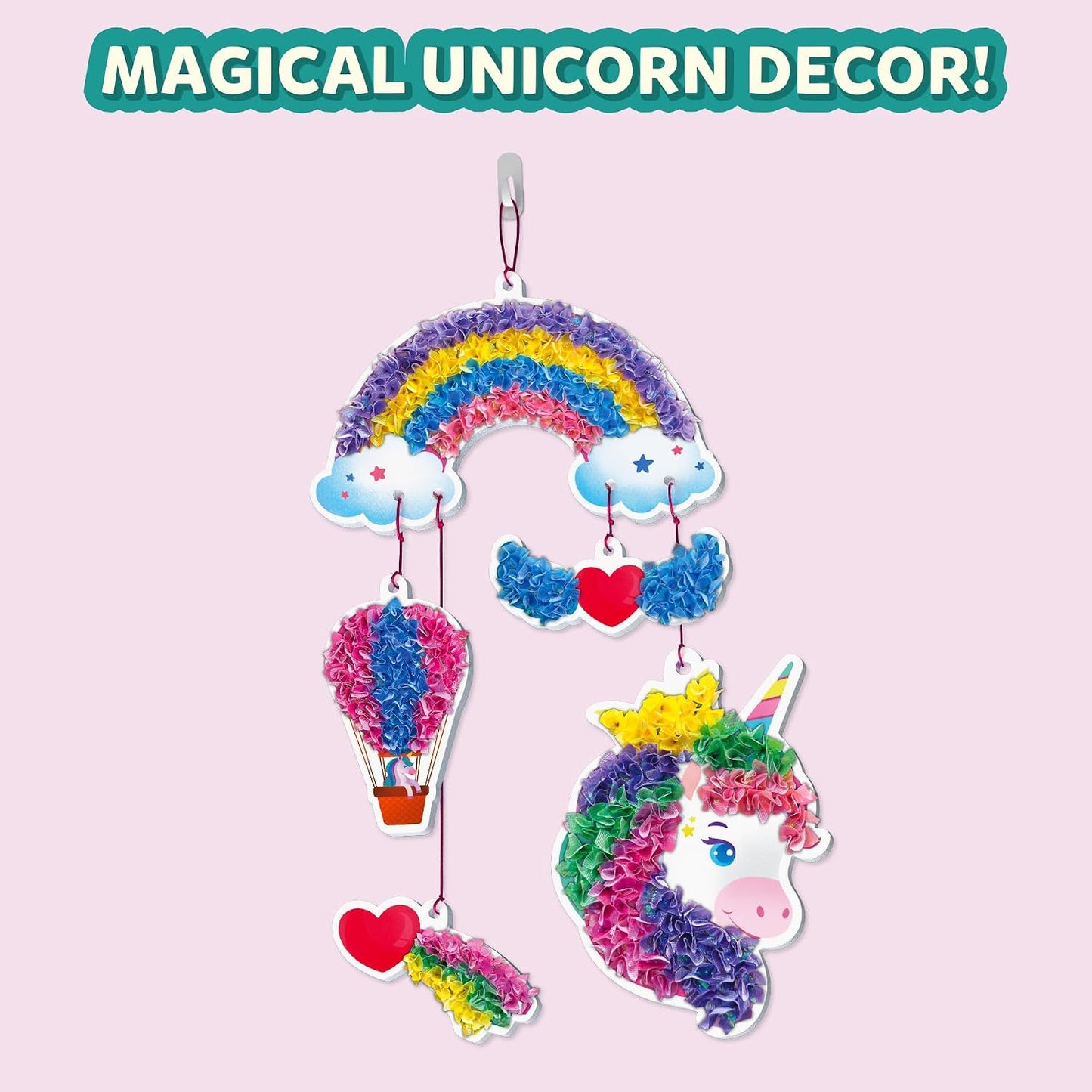 Skillmatics Poke-in Art – Magical Unicorn Dream Decor, DIY Craft Kit | 5 Foam Pieces, Mess-Free Fun for Kids, Screen-Free Activity, Creative Gifts for Kids Ages 4, 5, 6, 7, 8, 9