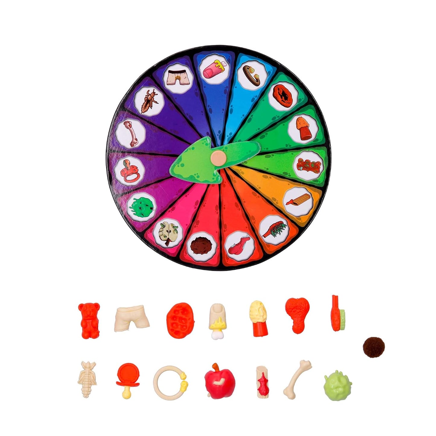 IMC Toys Funskool IMC Icky Picky Game, Fun Game for Kids and Adults, Party Game for 2 to 5 Players, Ages 6 Years and Above, Multicolour