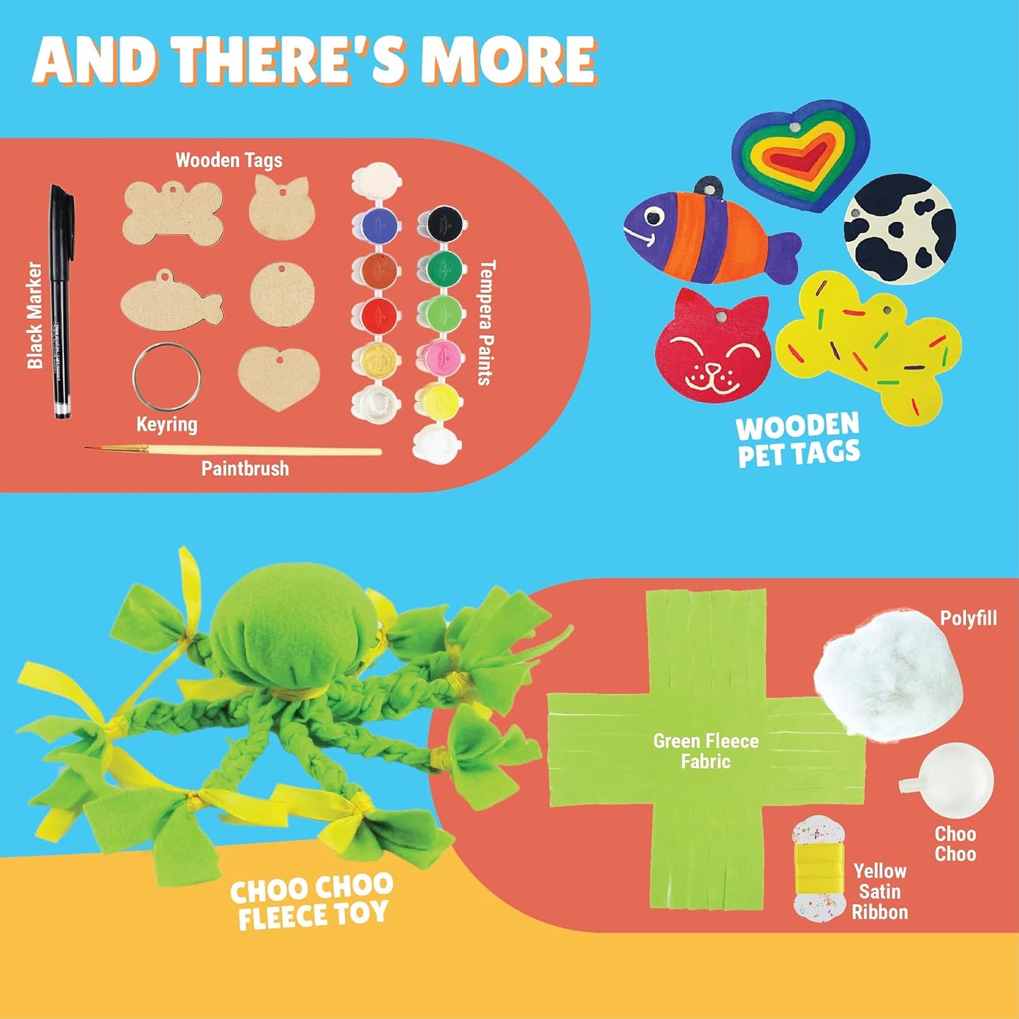 Kalakaram Pet Craft Box, Create 5 Wonderful Crafts with This kit, Perfect for pet Lovers and to Pamper Your Pets. DIY Art and Craft Kit, Fun and Engaging Activity kit for Kids Age 8, 9, 10, 11