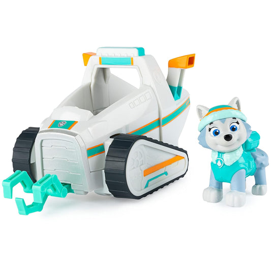 Paw Patrol Everest Snow Plow Vehicle with Collectible Figure, for Kids Aged 3 and Up, Multicolor, (6061802)