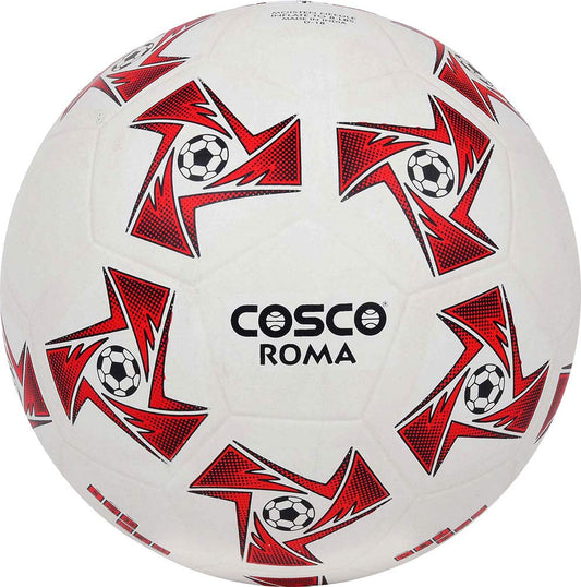 Cosco Rubber Roma Football (Multicolour, Size 5)