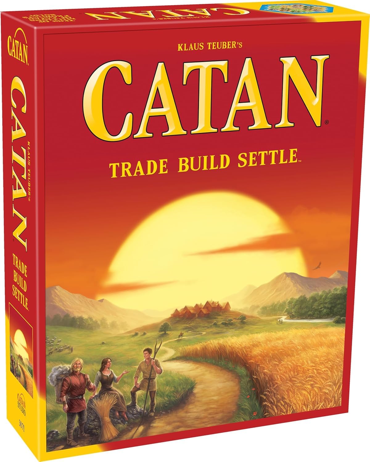 COTAN Kid,Teen,Adult Board Game, Trade Build Settle Strategy Game, Base Edition