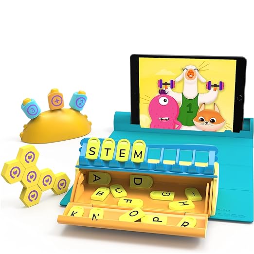 Make Screen Time into Learning Time with Plugo (3in1) Pack by PlayShifu: The Ultimate AR STEM Kit with 15 Interactive Games & 750+ Levels on Math, Problem Solving & Linguistics | Gifts for Kids 4-10