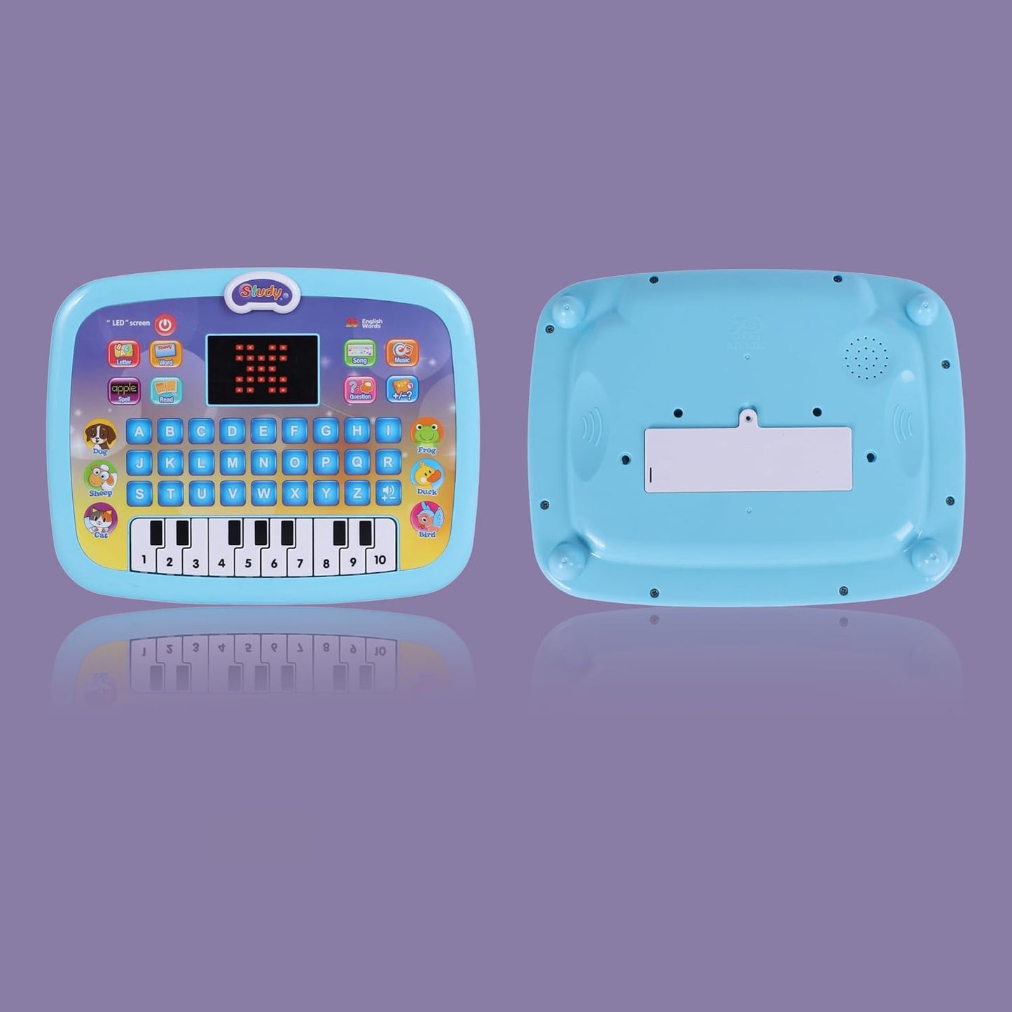 Kids Piano and Learning Laptop Toy with LED Screen
