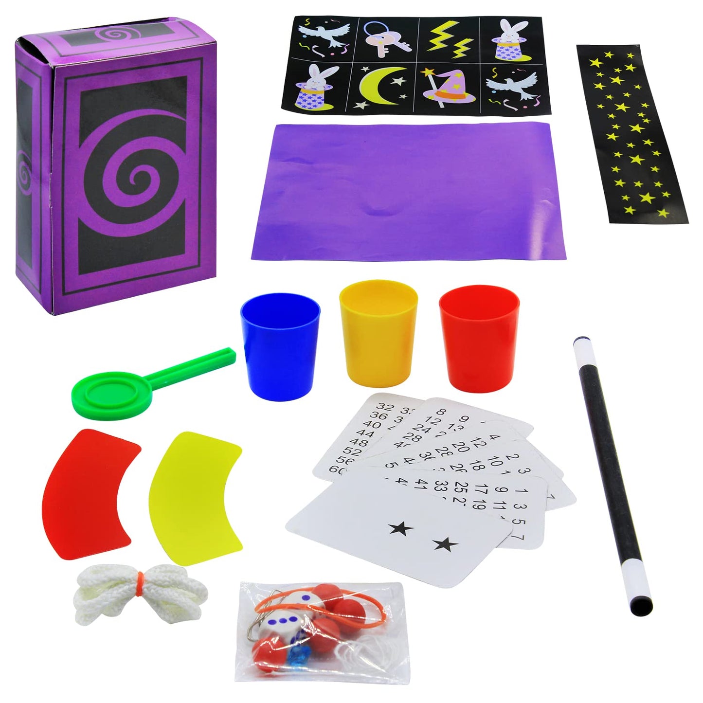 Toy Cloud The Young Magician 101 Amazing Magic Tricks, A Fascinating Kit for Kids