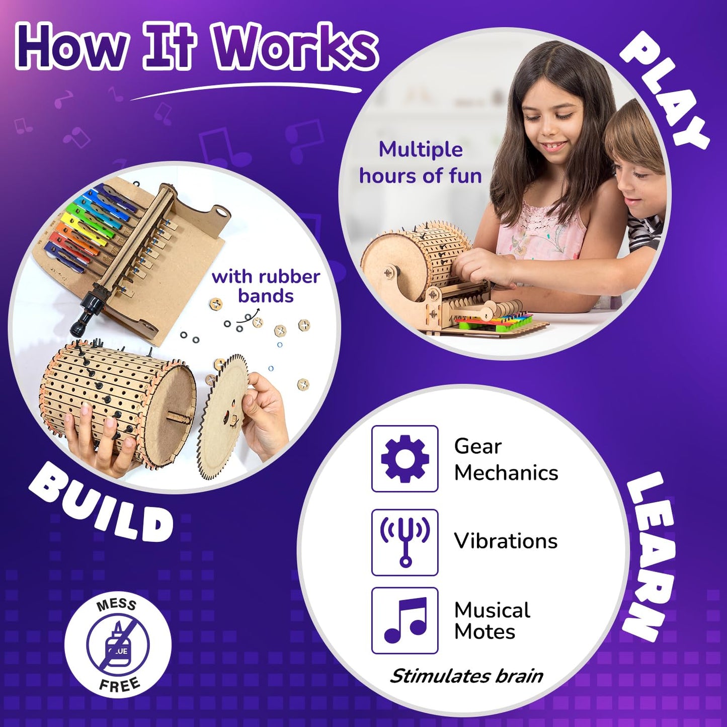 Smartivity DIY Music Machine Toy for Kids 8-14 Years | Create Your Own Music with 7 Preset Songs | STEM Toy | Christmas & Birthday Gift for Girls & Boys 8-14 Years