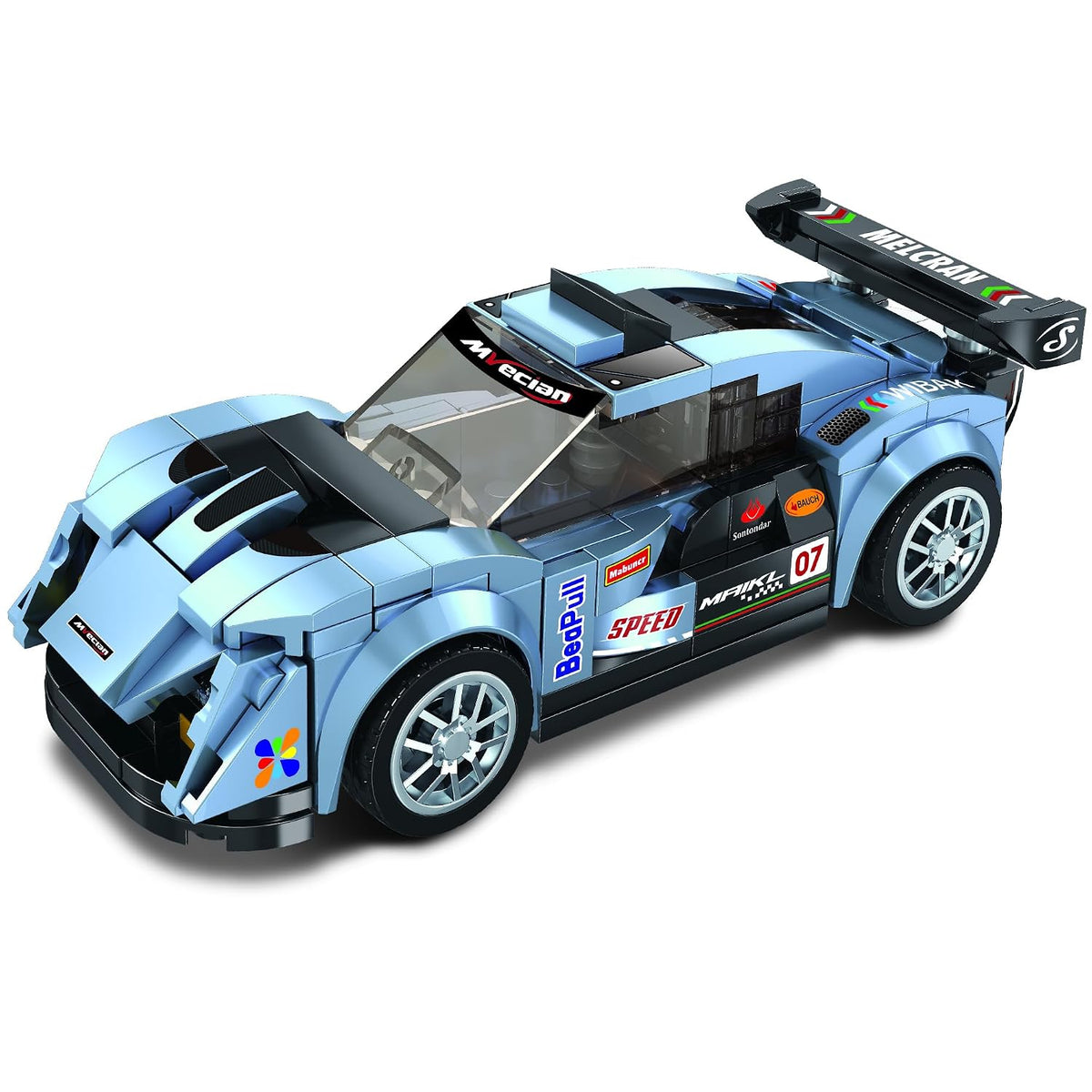 Cobalt Racer 2-in-1 Robot & Sports Car (229 Pieces) | Learn About Machines | Building Block Set for Kids Age 6+ | STEM Educational Toy | Build, Play & Learn | Science & Learning Toy