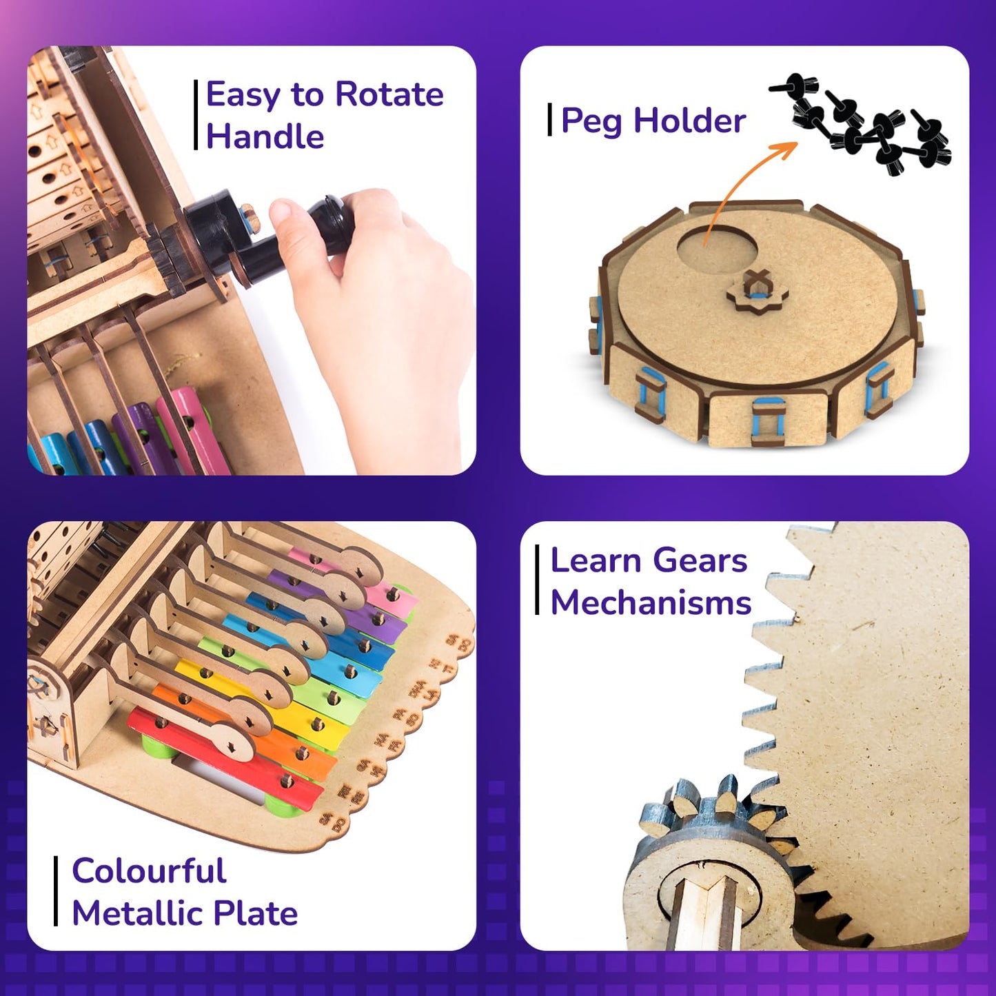 Smartivity DIY Music Machine Toy for Kids 8-14 Years | Create Your Own Music with 7 Preset Songs | STEM Toy | Christmas & Birthday Gift for Girls & Boys 8-14 Years