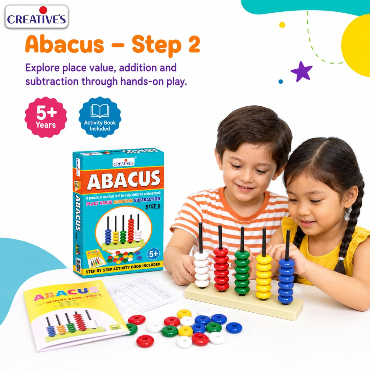 Creative's - CRE0951 Abacus Step 2 (Multi-Color)