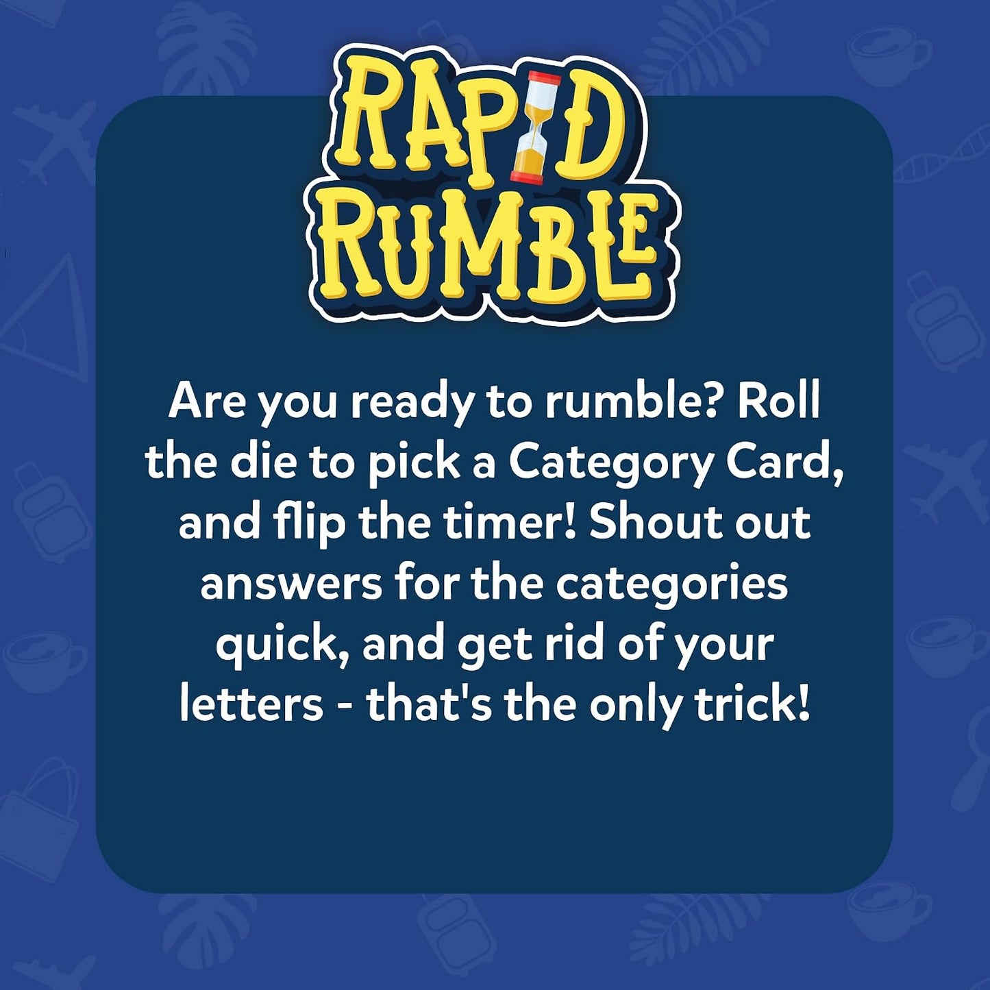 Skillmatics Rapid Rumble – Fast-Paced Board Game for Kids, Teens & Adults | Quick Thinking Category Game, Fun for Family Game Night & Educational Toy, Gift for Boys & Girls Ages 6, 7, 8, 9 & Up