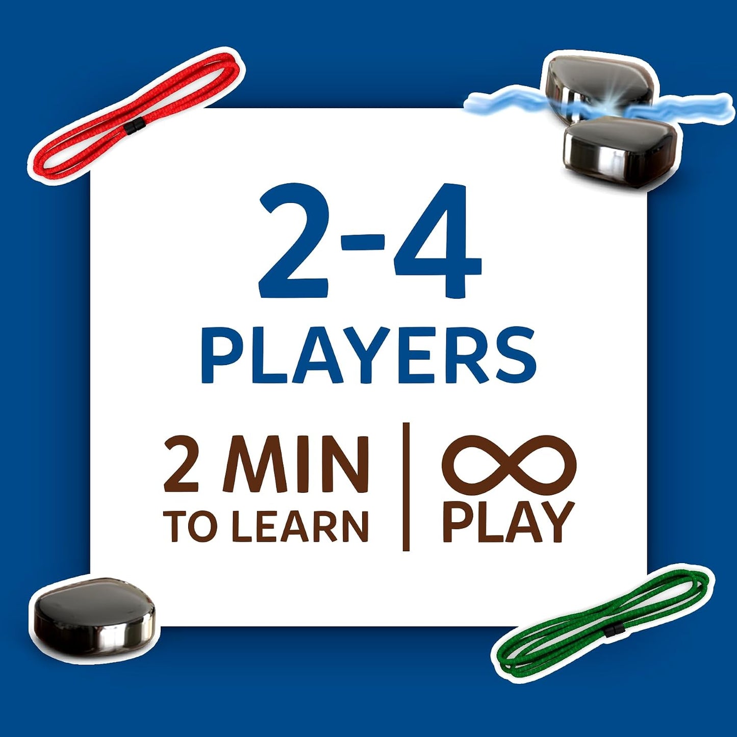 Skillmatics Sizzle - Classic Magnetic Attraction Toy & Strategy Game | Magnetic Toys & Games, Fun for Family Game Nights, Travel, Gifts for Teens & Adults Ages 15+, 2-4 Players