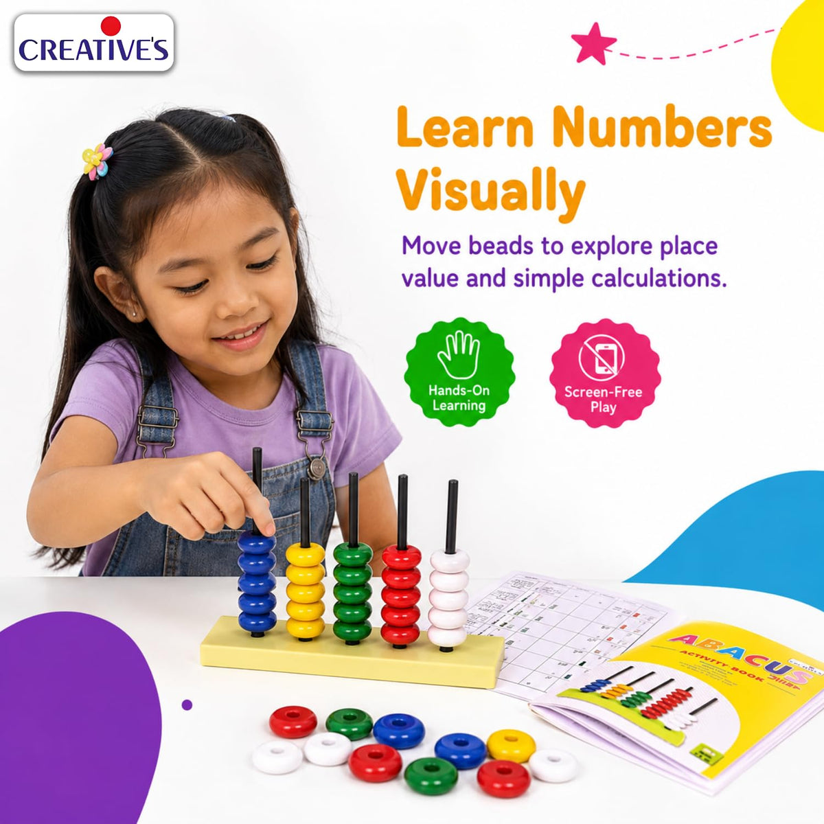 Creative's - CRE0951 Abacus Step 2 (Multi-Color)
