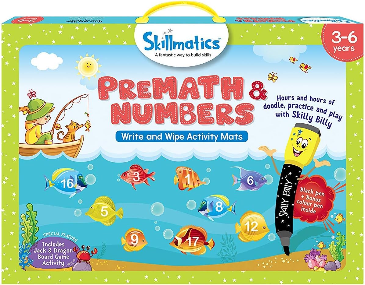 Skillmatics PreMath and Numbers