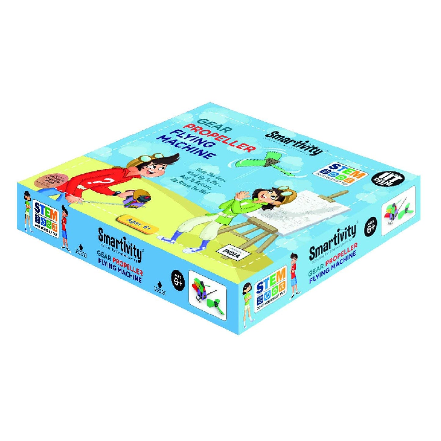 Gear Propeller Flying Machine, SMARTIVITY Activities for Smart Learning