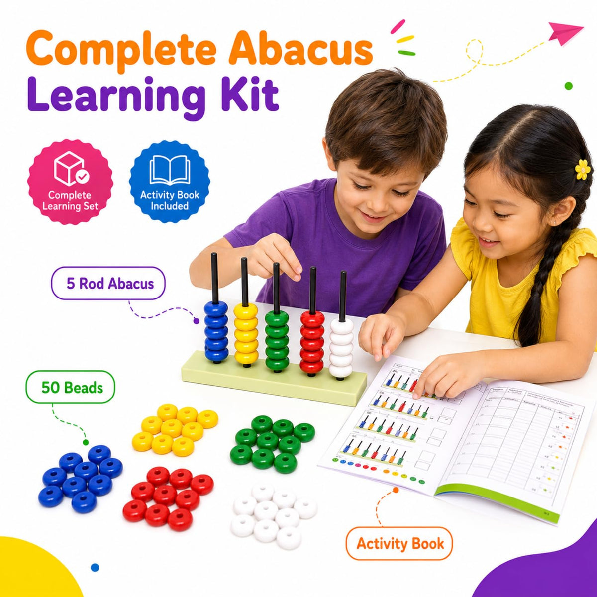 Creative's - CRE0951 Abacus Step 2 (Multi-Color)
