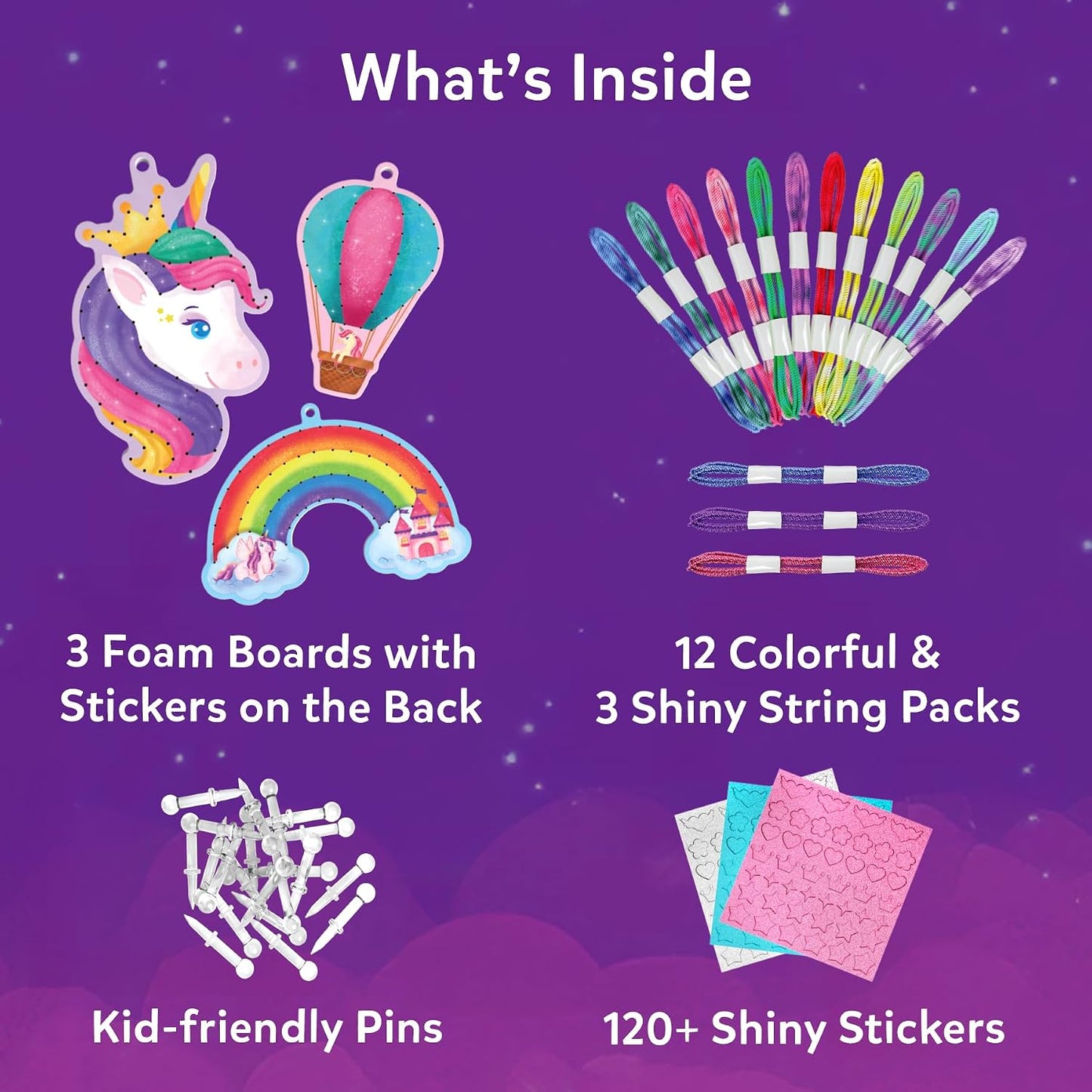 Skillmatics String Art Activity – Unicorn Magic, Mess-Free Art for Kids | Craft Kits & Supplies, DIY Decor & Creative Activity, Gifts for Girls & Boys Ages 6–12
