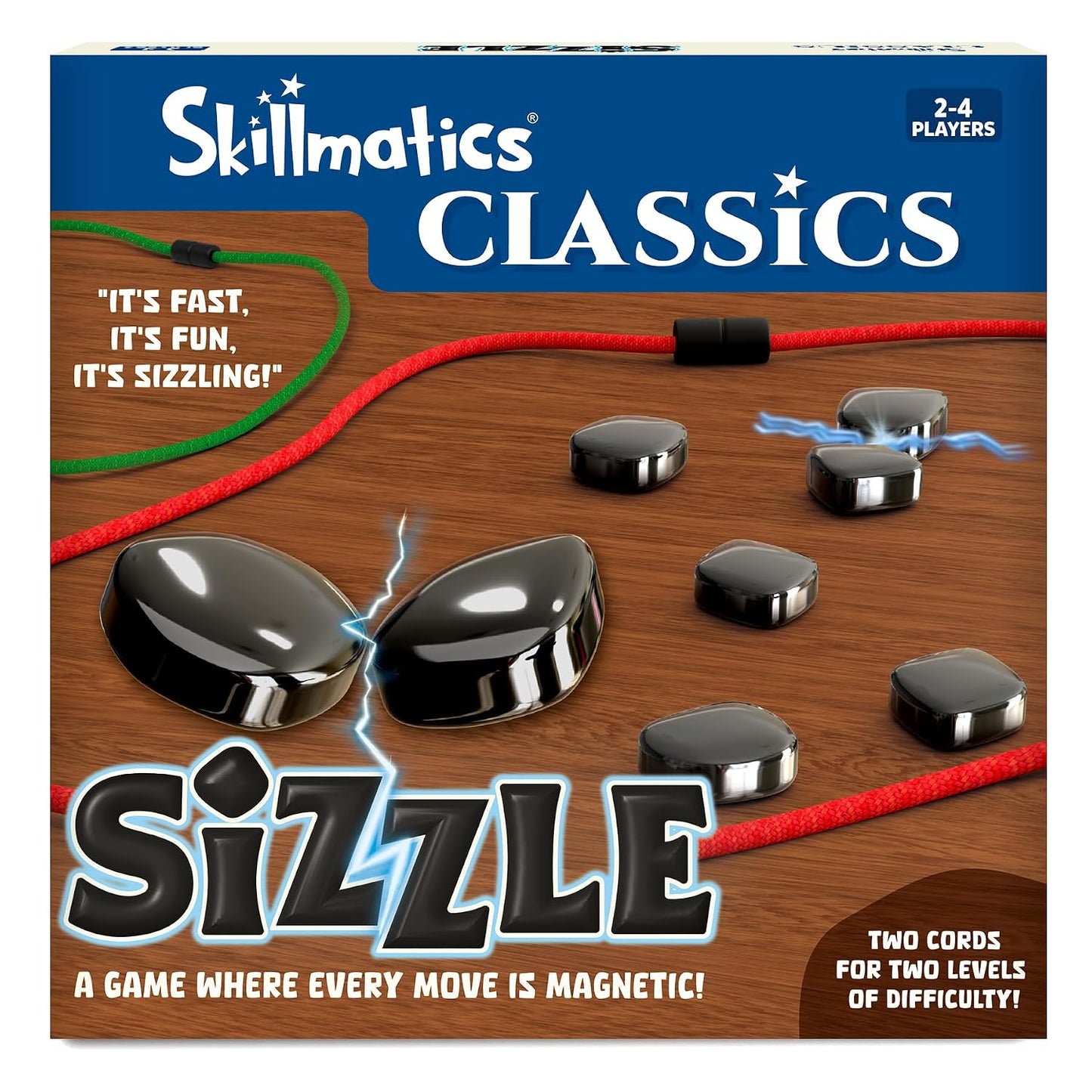 Skillmatics Sizzle - Classic Magnetic Attraction Toy & Strategy Game | Magnetic Toys & Games, Fun for Family Game Nights, Travel, Gifts for Teens & Adults Ages 15+, 2-4 Players