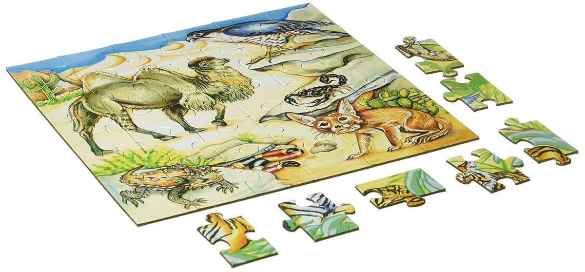 0705 Animal Puzzle No. 5 (25 to 40 Piece) & 0706 Animal Puzzle No. 6 (30 to 48 Piece) Combo