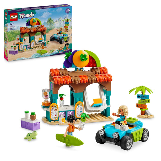 LEGO Friends Beach Smoothie Stand, Play Food Set 42625 Building Blocks Toys for 6+ Gift for Boys and Girls