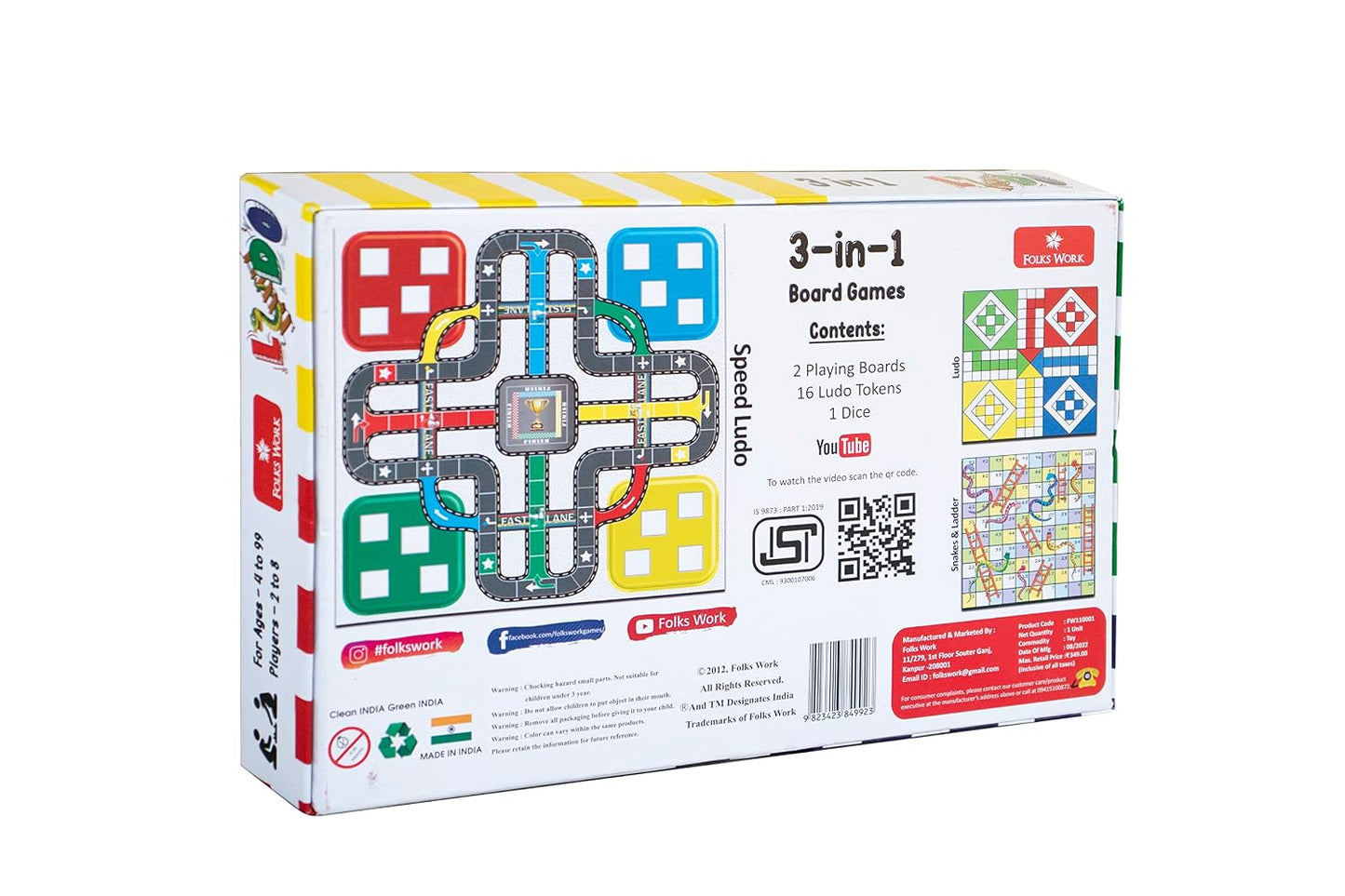 Ludo 3 in 1