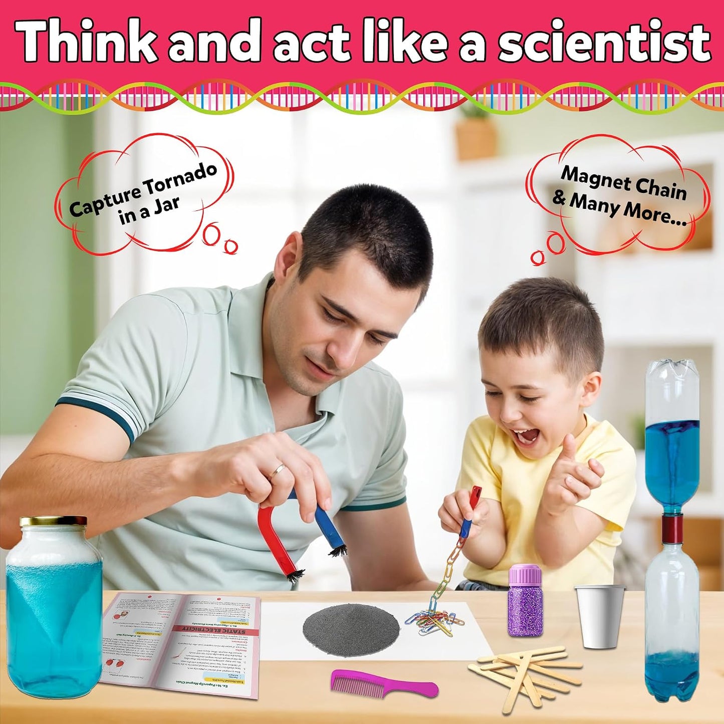 Junior Scientist 2 Science Kit for Kids | 35+ Science Experiments | STEM Kit for Kids | DIY Kit with Materials | Educational Toys & Learning Toys for 6-12 Year Old Boys & Girls