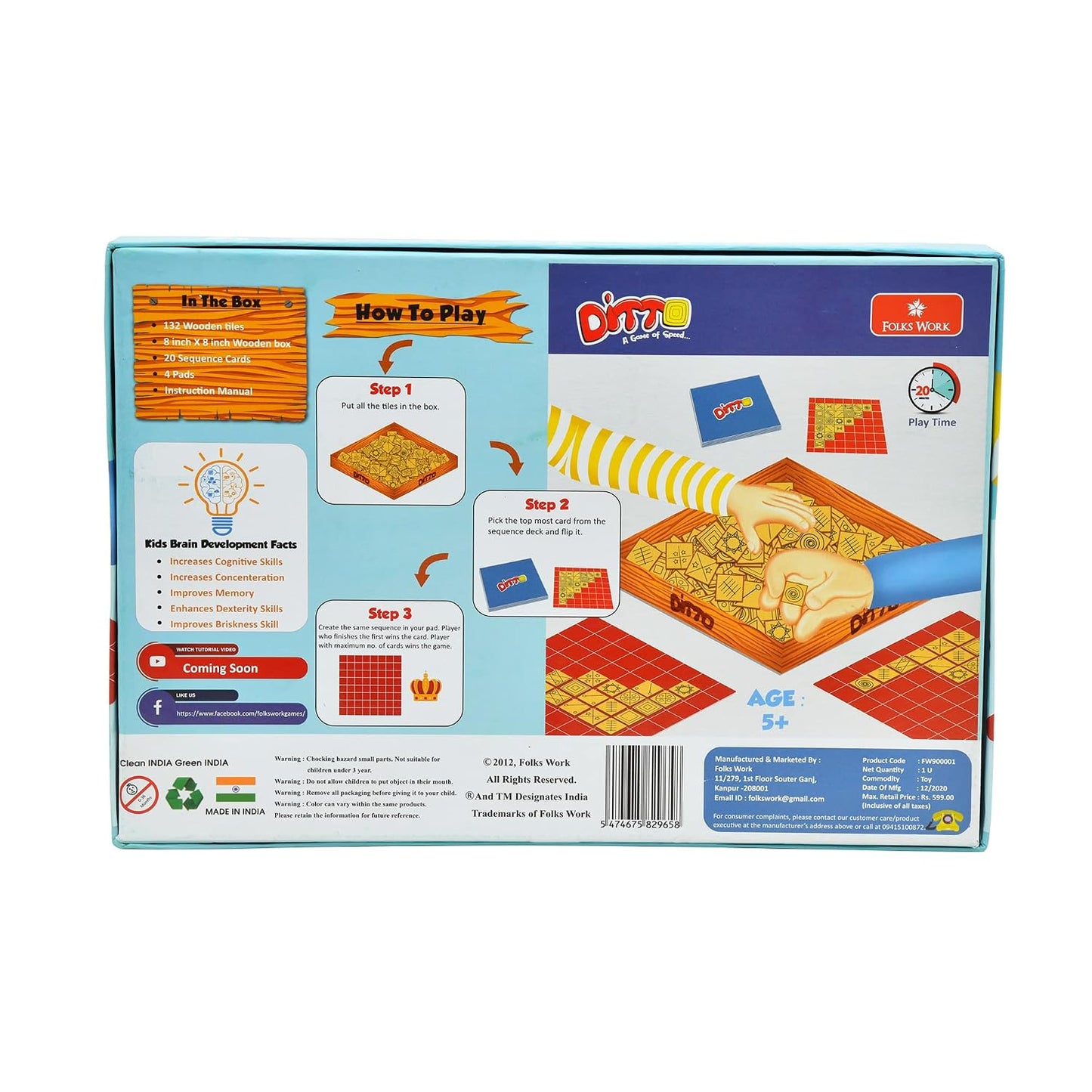 Ditto Board Game
