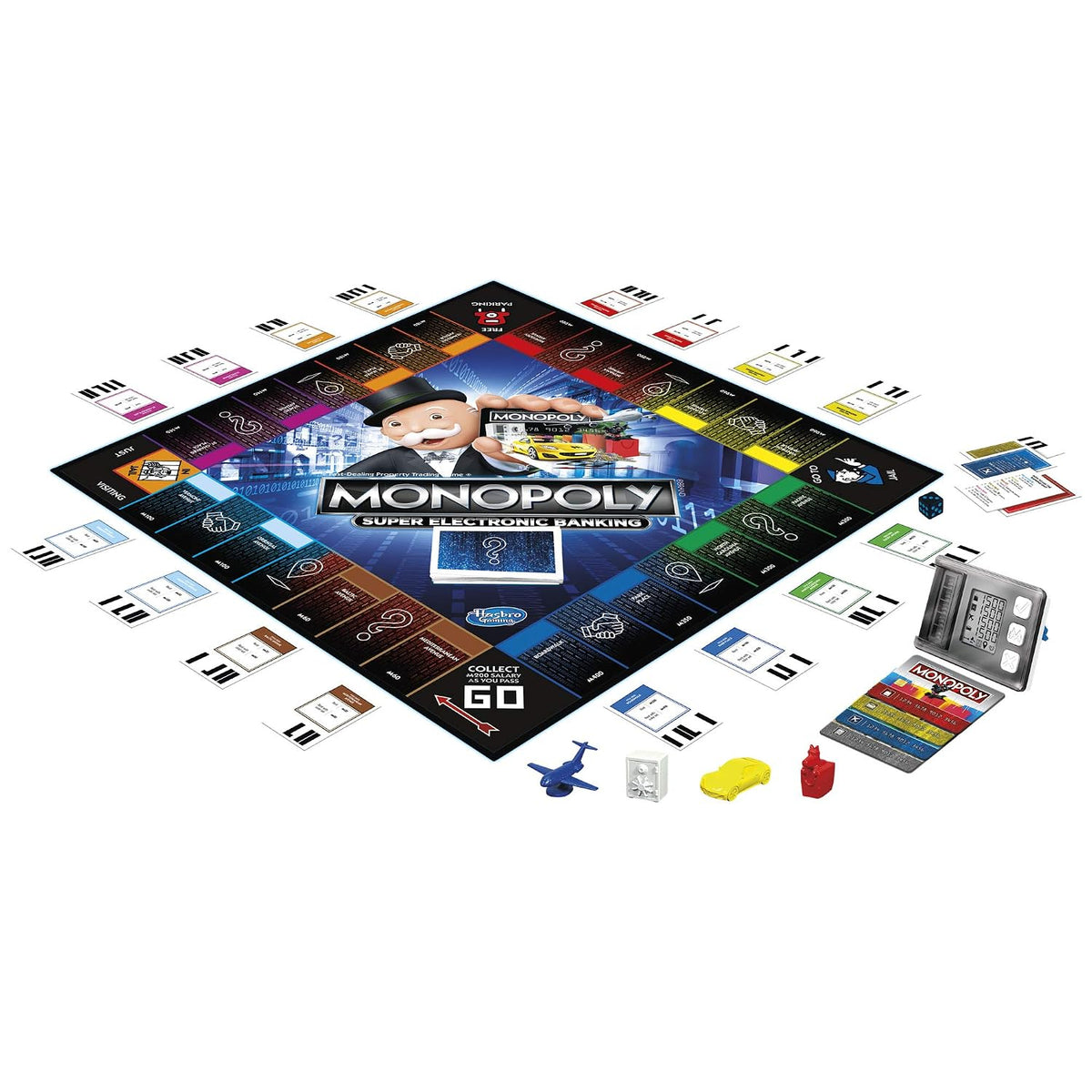 Hasbro Gaming Hasbro Monopoly Super Electronic Banking, For Kids