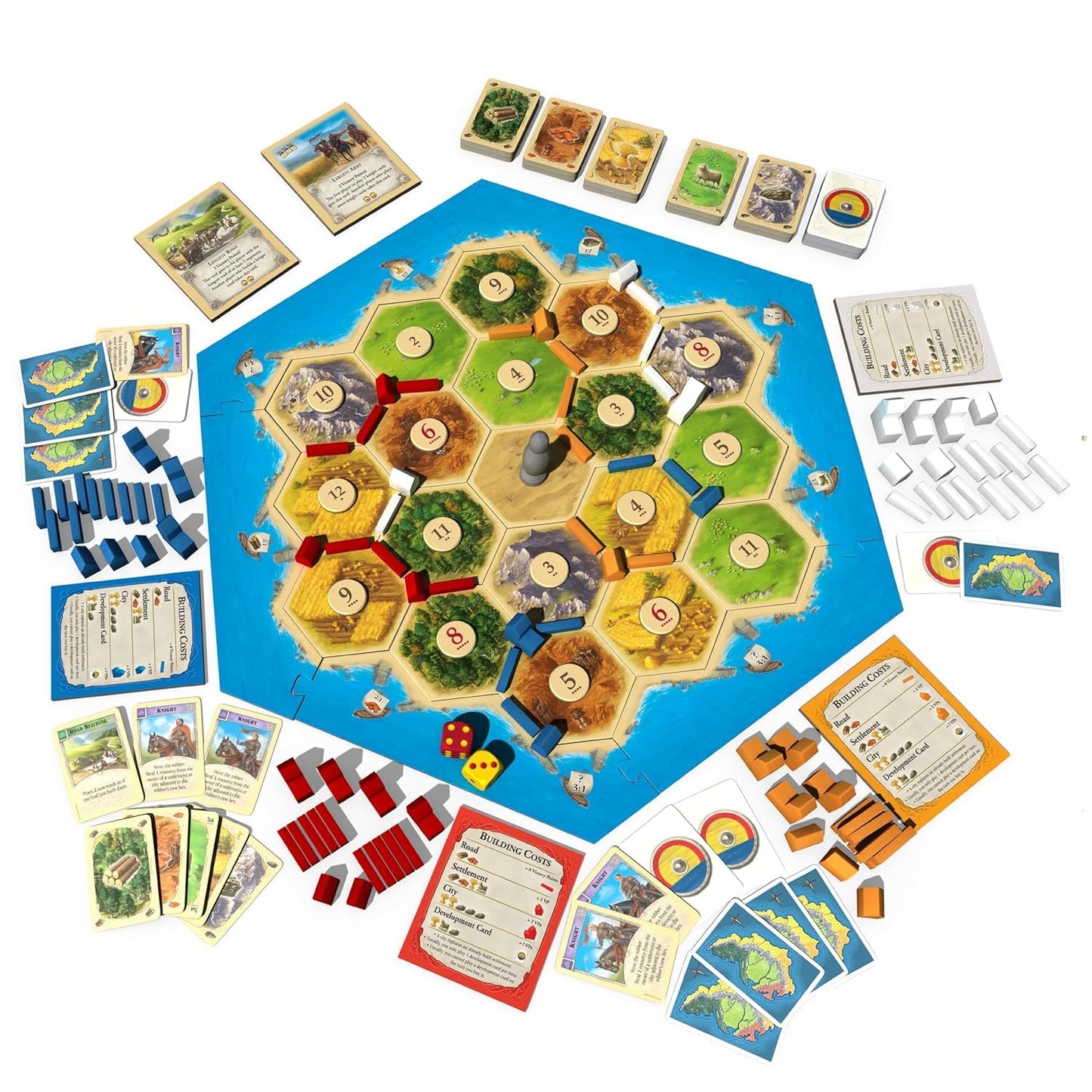 COTAN Kid,Teen,Adult Board Game, Trade Build Settle Strategy Game, Base Edition