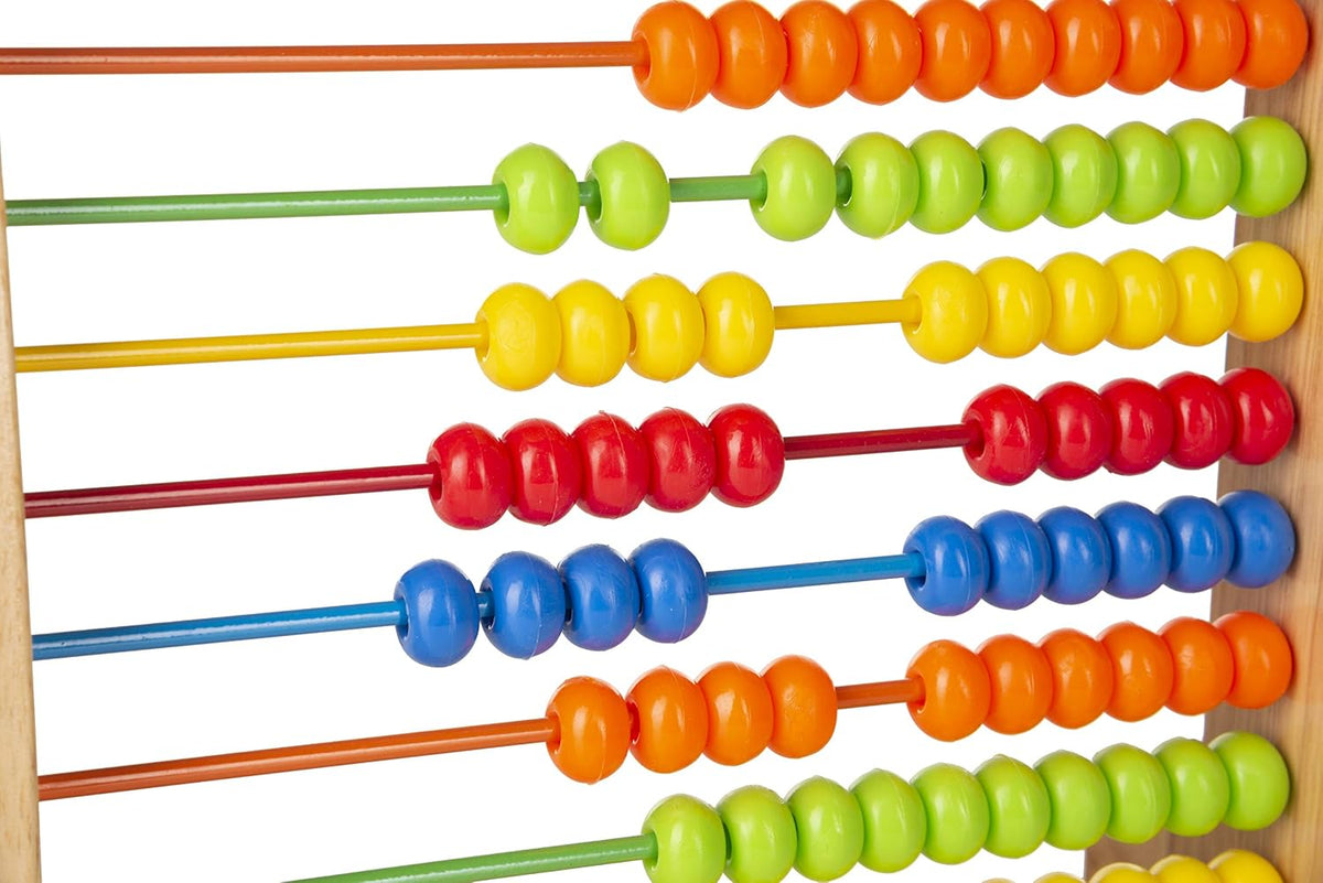 Giggles Funskool Abacus, Educational Counting Toy for Kids, Develops Early Math Skills & Number Recognition, Encourages Learning & Development, Preschool Activity Set, Gift Set for Kid, Ages 3+ Years
