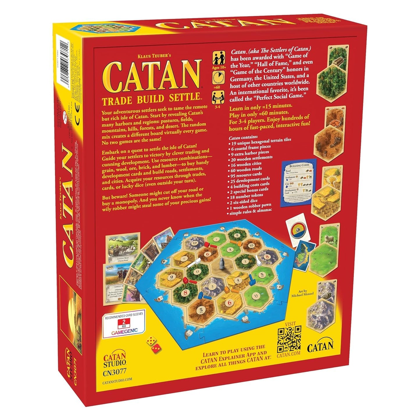 COTAN Kid,Teen,Adult Board Game, Trade Build Settle Strategy Game, Base Edition