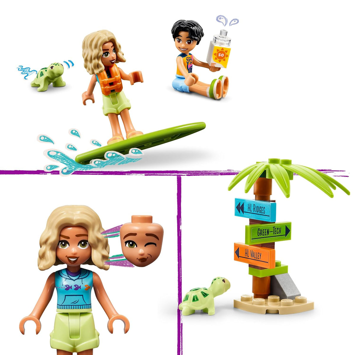 LEGO Friends Beach Smoothie Stand, Play Food Set 42625 Building Blocks Toys for 6+ Gift for Boys and Girls