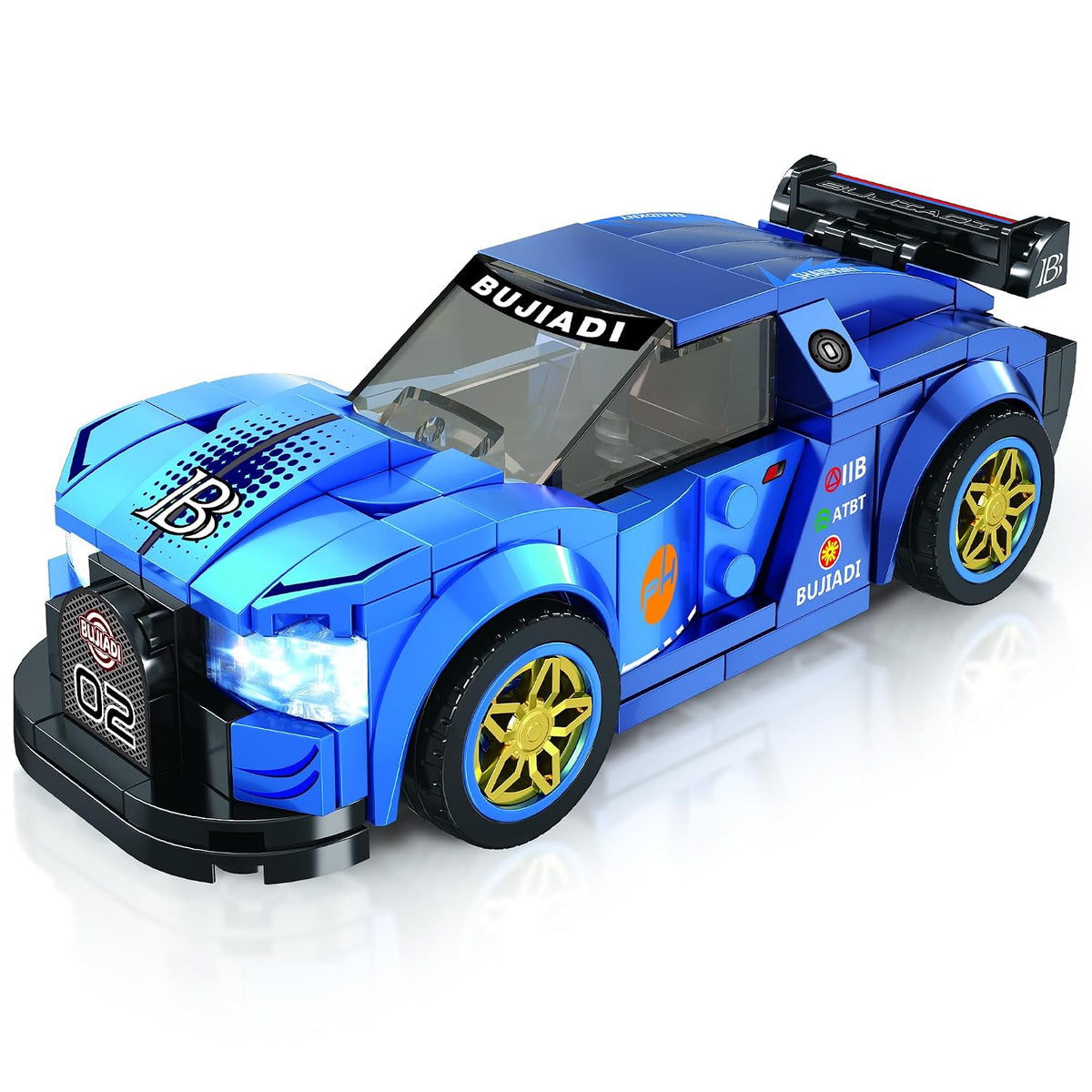 Midnight Thunder Blue 2-in-1 Robot & Sports Car (231 Pieces) | Learn About Machines | Building Block Set for Kids Age 6+ | STEM Educational Toy | Build, Play & Learn