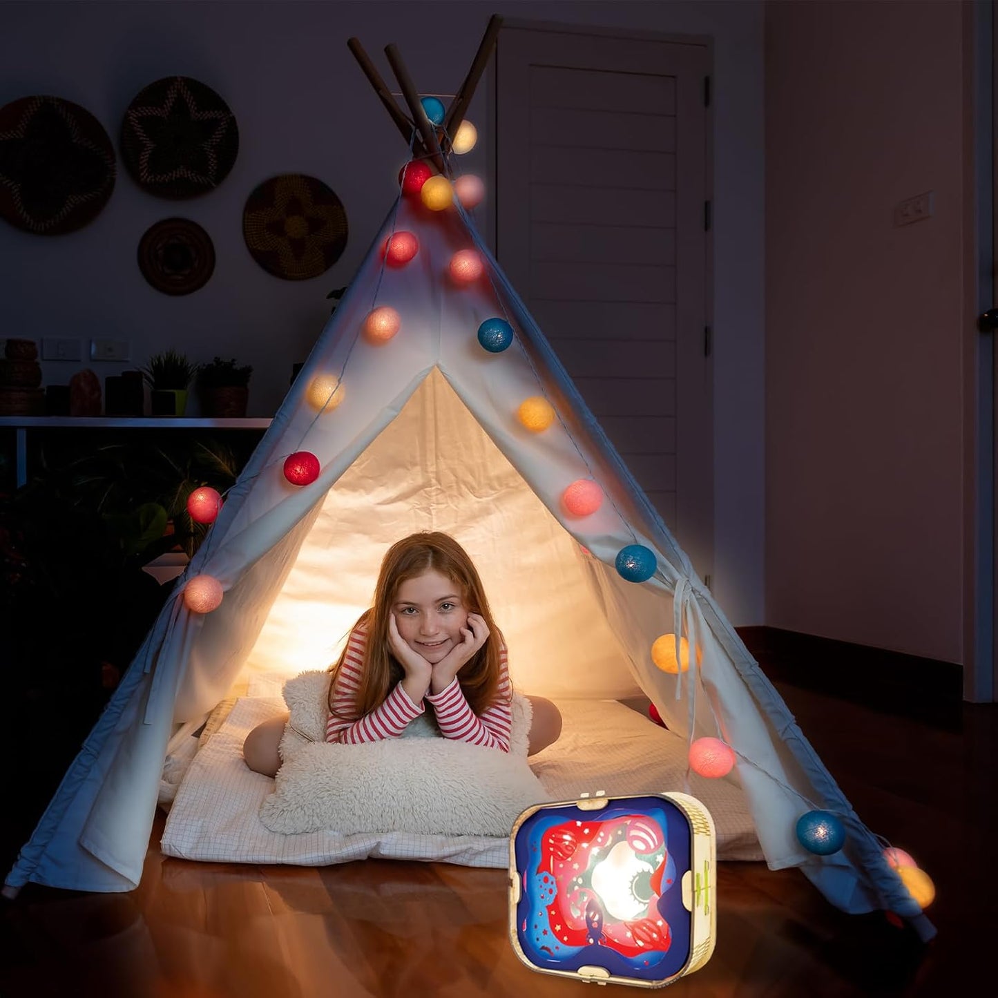 Shadow Box - Layered Paper Art, DIY kit Night Lamp for Kids | Handycrafts Funskool
