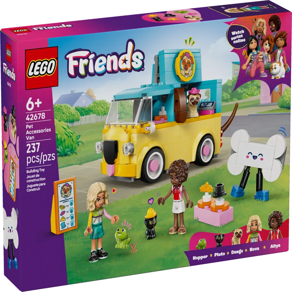 Lego 42678 Friends Pet Accessories Van (237 Pieces)