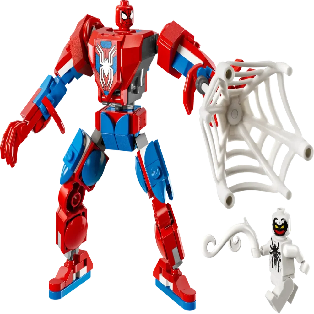 Lego 76308 Marvel Spider-Man Mech vs. Anti-Venom (107 Pieces)