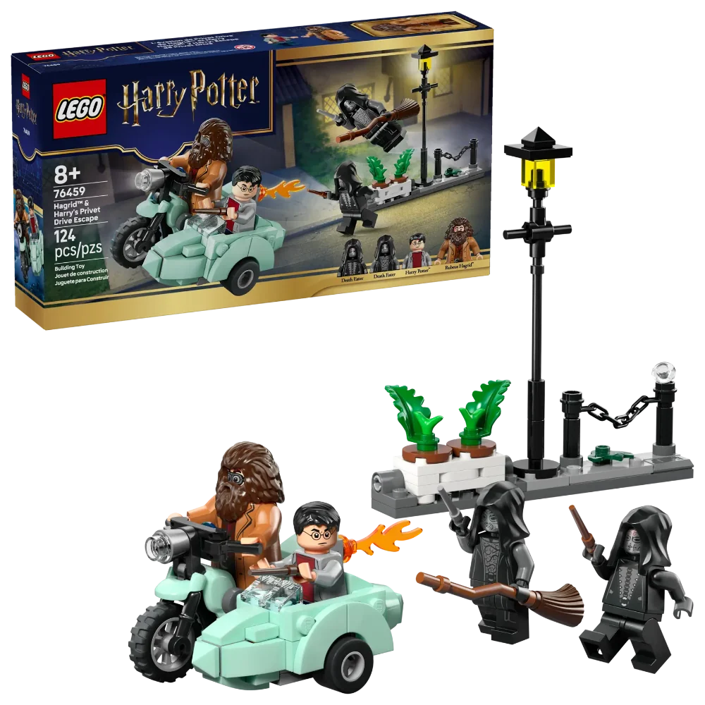 Lego 76459 Harry Potter Hagrid & Harry's Privet Drive Escape (124 Pieces)