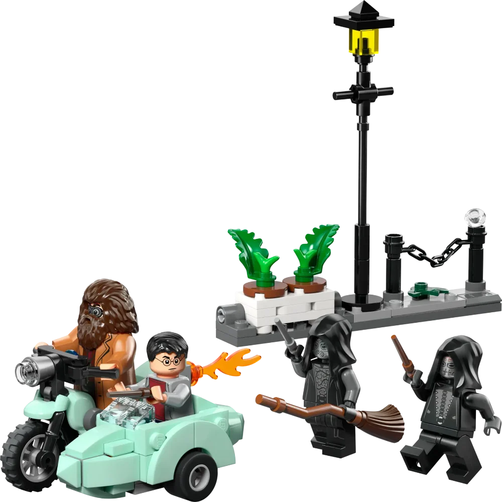 Lego 76459 Harry Potter Hagrid & Harry's Privet Drive Escape (124 Pieces)