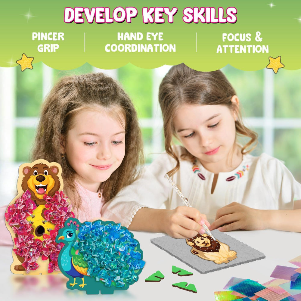 Smartivity Poke 'N' Create Jungle Animal Kingdom
