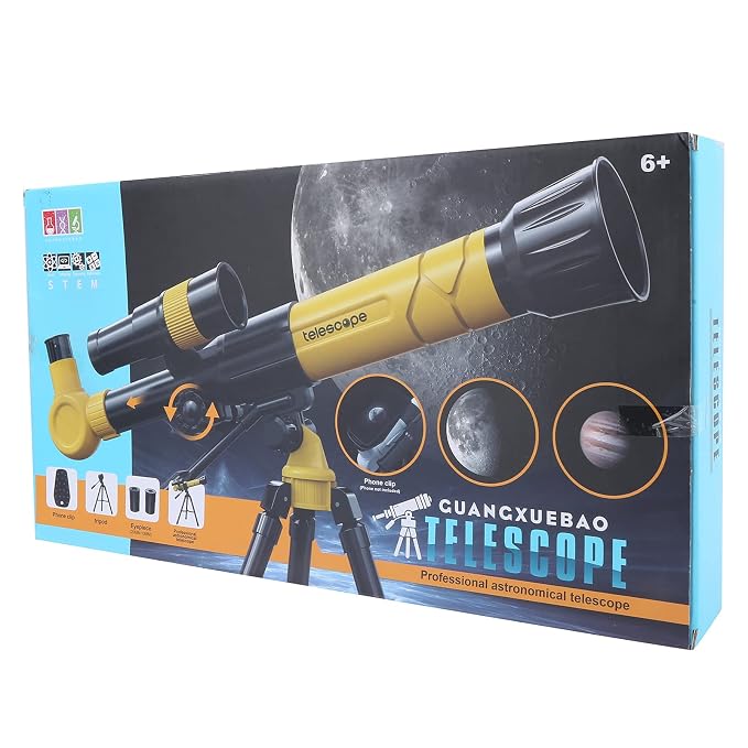 Astronomical Refracting Telescope, Portable Telescope for Viewing Planets