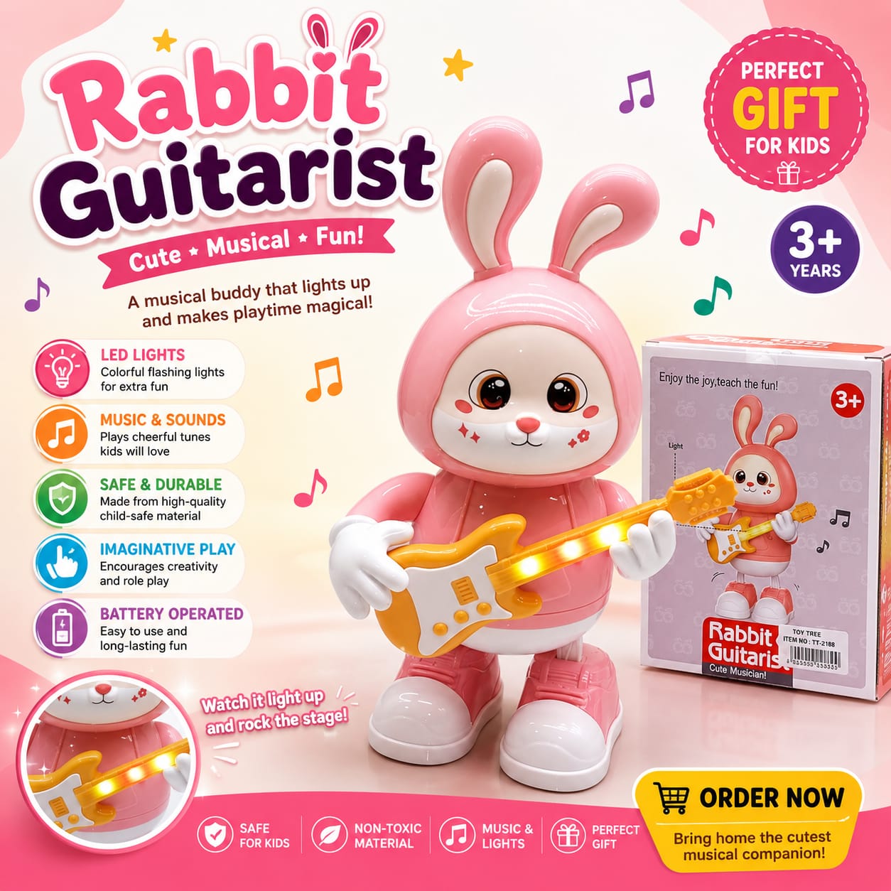 Rabbit Guitarist