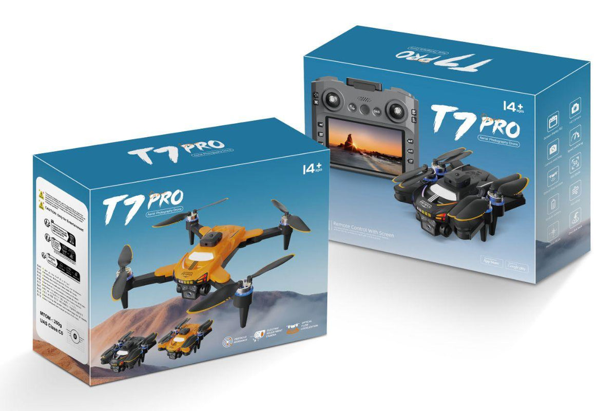 T6 Pro Foldable Camera Drone with Screen Remote Control – 14+ Age