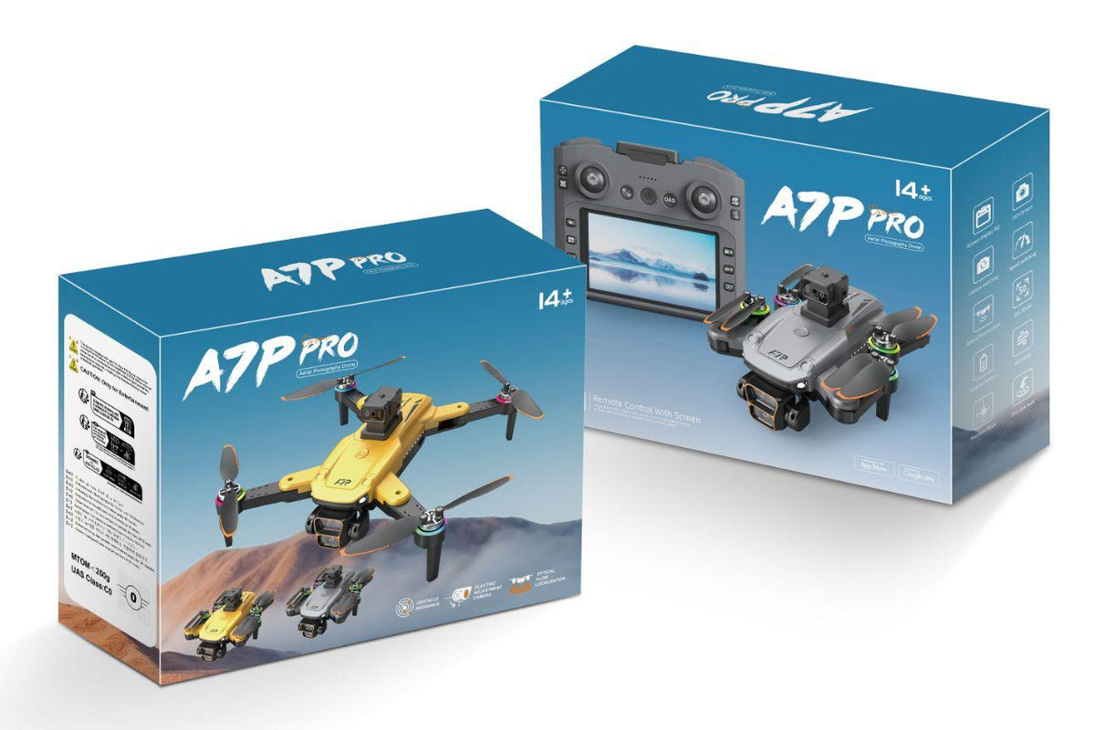 A7P Pro Intelligent Aerial Drone with Screen Remote Controller