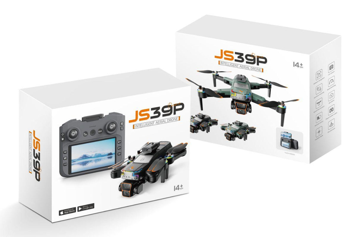 JS39P Intelligent Aerial Drone with Display Remote Controller